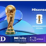 Hisense Smart TV UHD 4K QLED 50" Polegadas 50Q6QV com HDR10+, Dolby Atmos, Sports Mode, Game Mode Plus e Compatível com Alexa